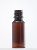 PET-Tropferflasche 20 ml braun