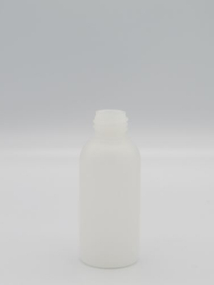 Rundflasche aus HDPE, 50 ml, natur