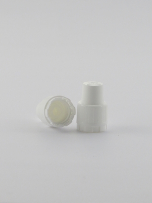 Liquidflasche PET schwarz 10 ml m. Dosierer und KISI-Verschlu