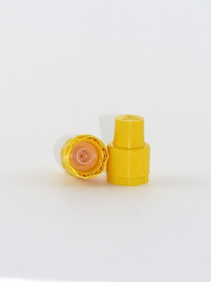 Liquidflasche PP natur 10 ml m. Dosierer und KISI-Verschlu