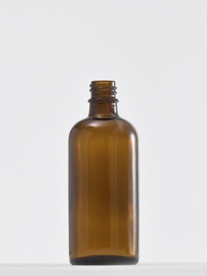 Glas-Tropferflasche 100 ml braun / Braunglasflasche / Tropfflasche / Apothekerflschchen
