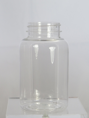 Transparente 250 ML PET-Weithalsdose mit Verschlu