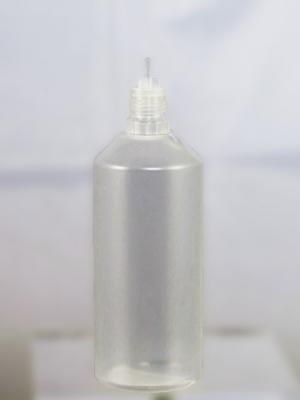 Liquidflasche PP natur 100ml m. Dosierer und KISI-Verschlu