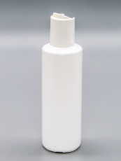SET - 100ml HDPE-Desinfektionsflasche mit Disctop-Verschluss, weiß