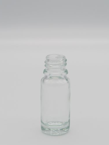 Tropfflasche 10ml ND 18 Braunglas, hohe Form, Apothekenglas