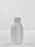 Rundflasche aus LDPE, 30ml, weiß