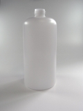 Rundflasche aus HDPE, 500 ml, natur