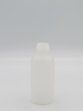 Rundflasche aus HDPE, 50 ml, natur