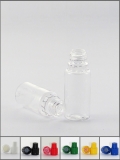 Liquidflasche PET klar 10 ml m. Dosierer und KISI-Verschluß