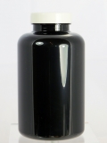 Schwarze 500 ML PET-Weithalsdose mit Verschluss