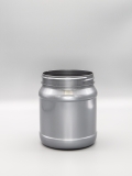 Kunststoff-Dose aus PET 1000 ml m. Verschluss