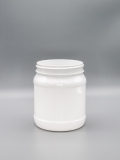 Kunststoff-Dose aus PET 1000 ml m. Verschluss