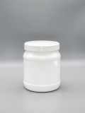 Kunststoff-Dose aus PET 1000 ml m. Verschluss