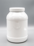 Kunststoff-Dose aus PET 3000 ml m. Verschluss