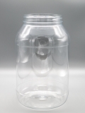 Kunststoff-Dose aus PET 5000 ml m. Verschluss