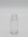 Glas-Tropferflasche 10 ml klar/ Weissglasflasche / Tropfflasche / Apothekerfläschchen