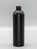 Rundflasche aus HDPE, 250 ml, schwarz