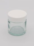 Glastiegel Klarglas 60ml mit Verschluss
