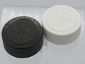 Schwarze 100 ML PET-Weithalsdose mit KiSi-Verschluss